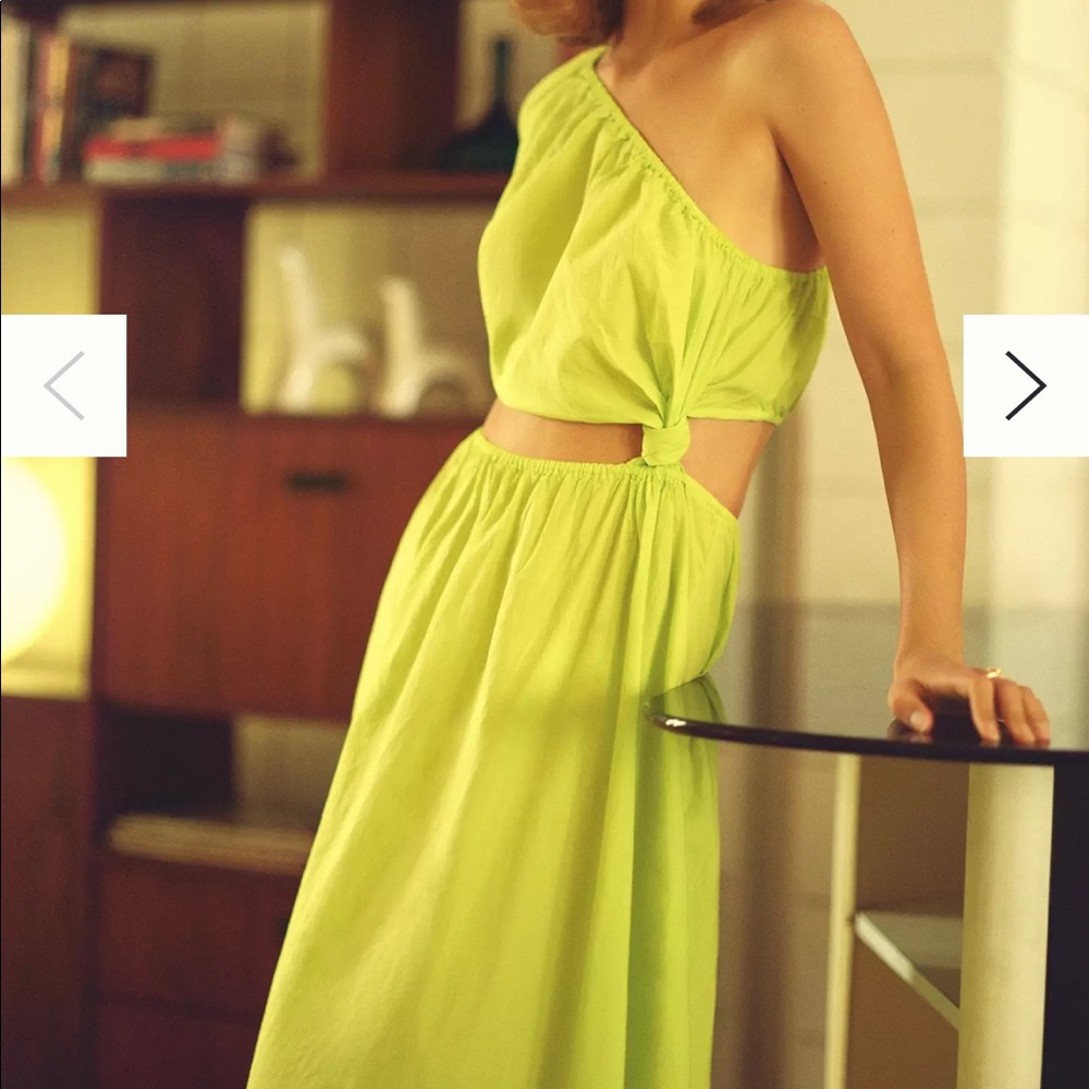 Stateside One-Shoulder Twist Maxi Dress